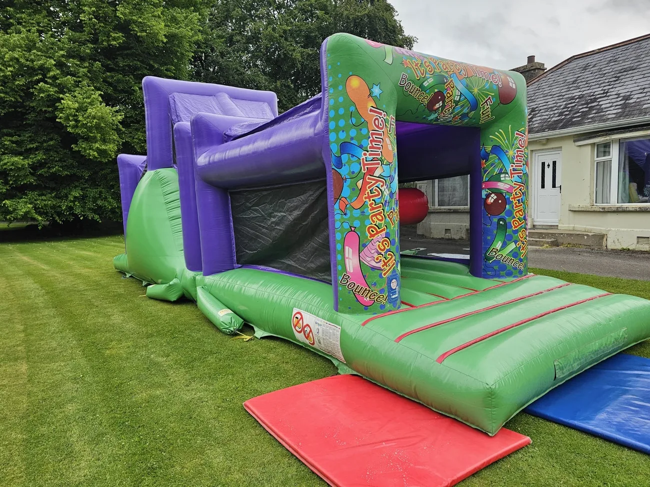 Green & Purple Obstacle Course